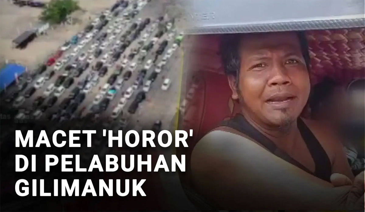 Mencekam! Kemacetan Parah di Gilimanuk, Pemerintah Akui Kekacauan dan Minta Maaf